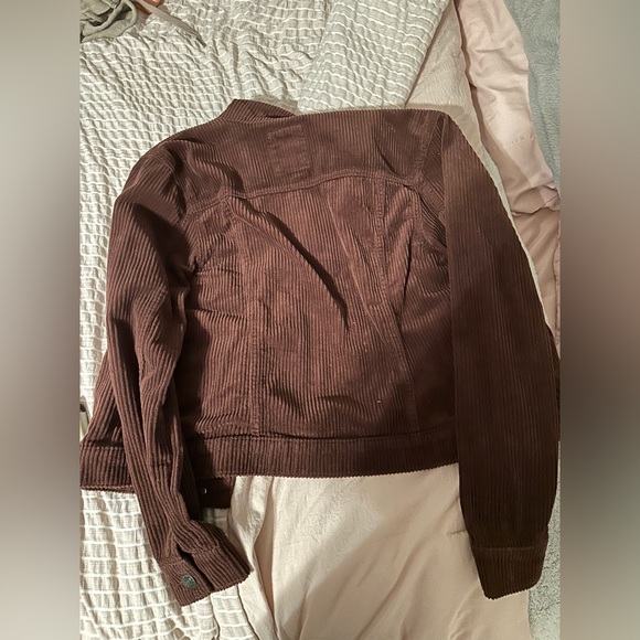 corduroy Jean jacket SO size Large never worn - Picture 2 of 2